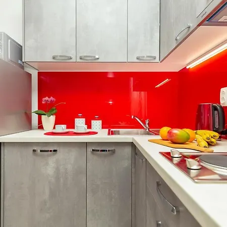 Apartment Red And Blue