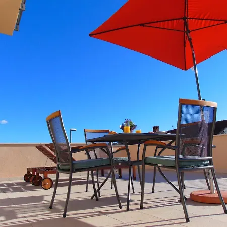 Red And Blue Apartment